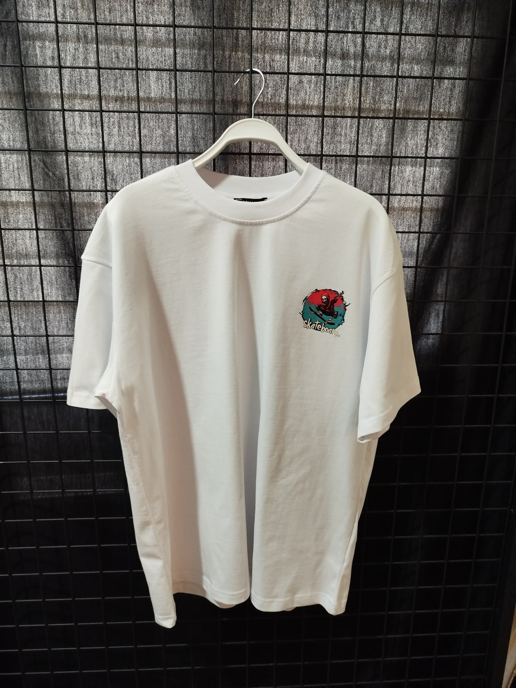 Skateboarding - Kısa kollu oversize t-shirt