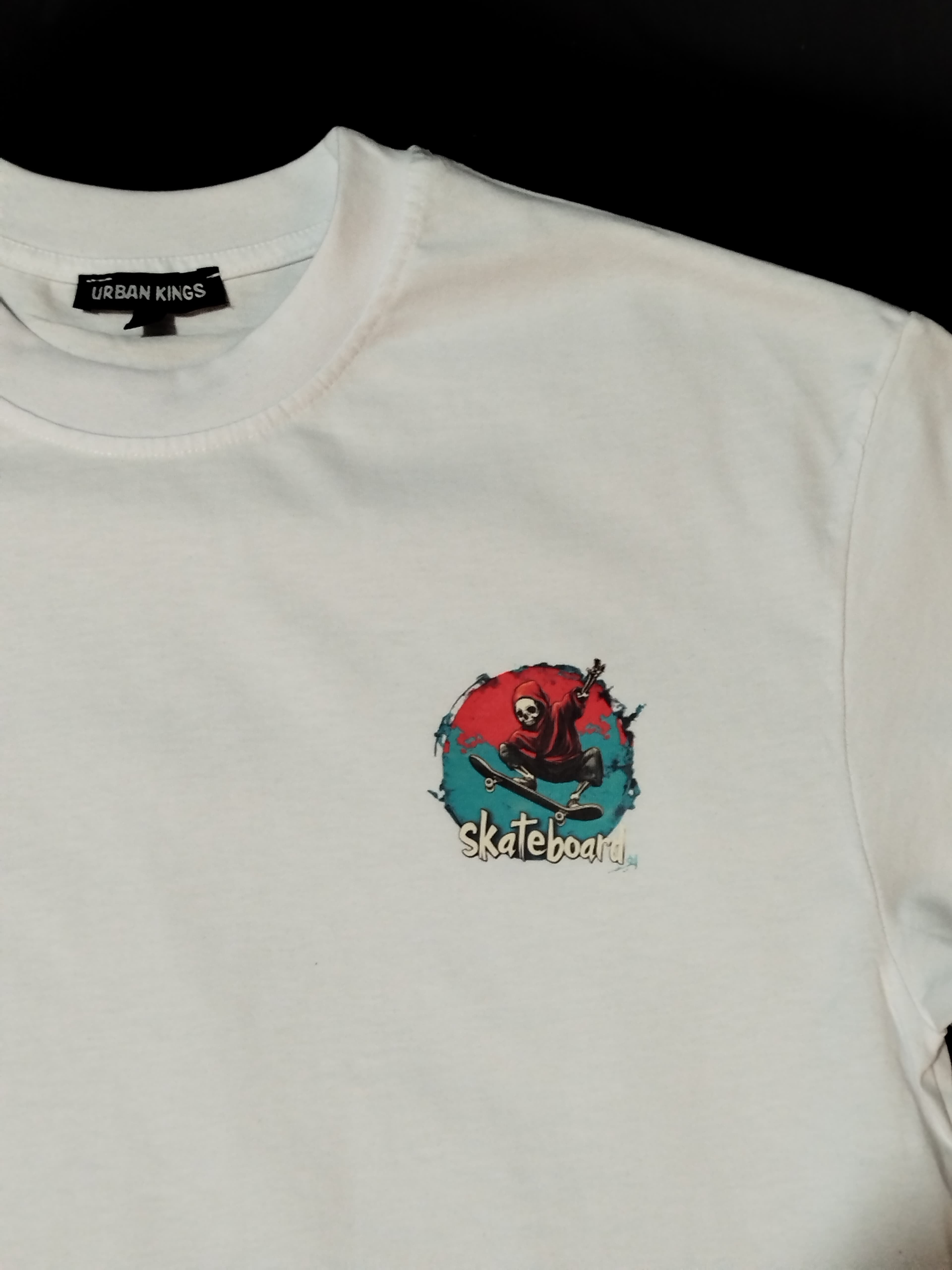 Skateboarding - Kısa kollu oversize t-shirt