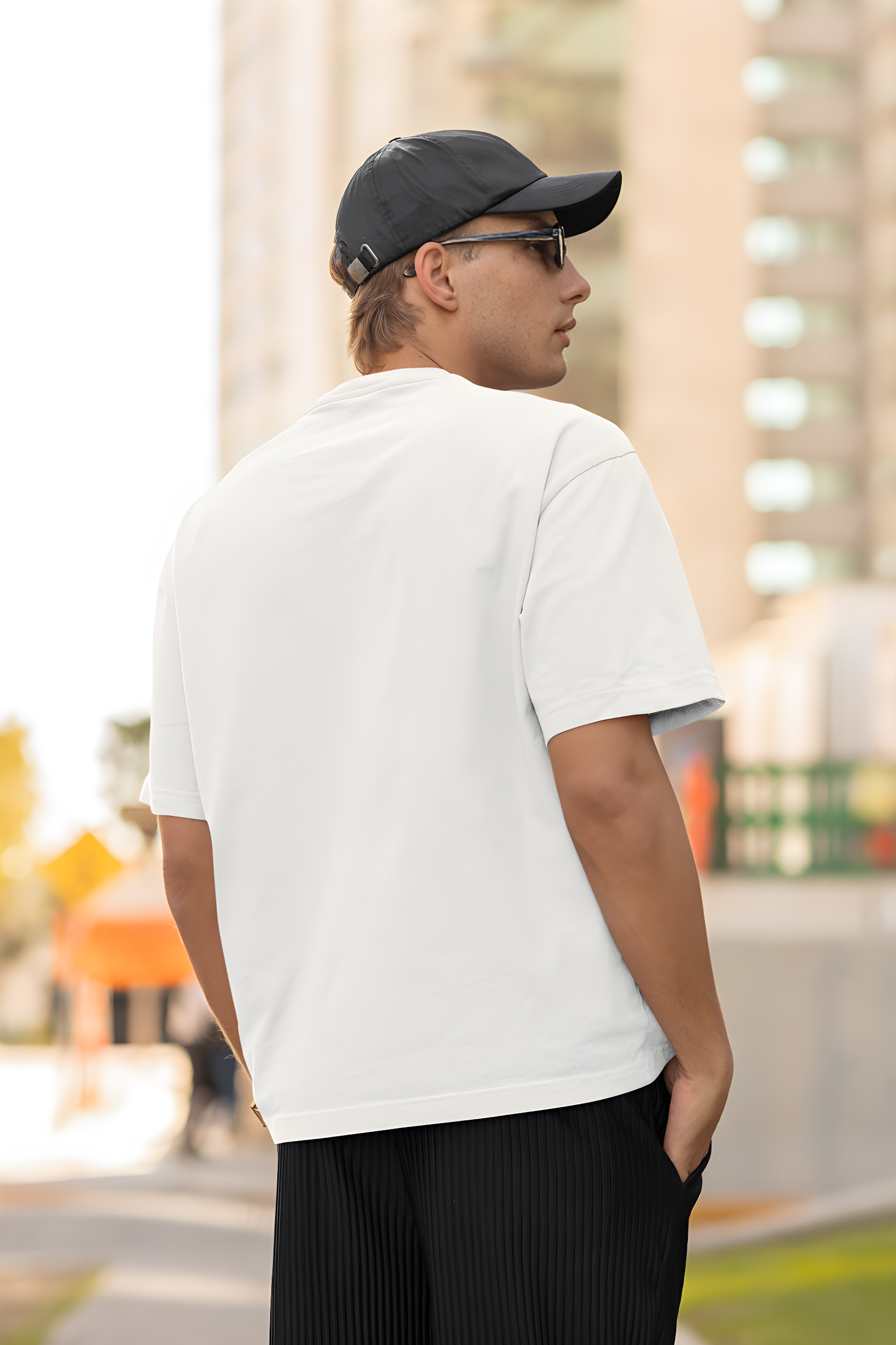 Skateboarding - Kısa kollu oversize t-shirt